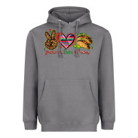 Storm Peace love tacos Mexico Heavyweight Hoodie - HowdyJamesFarm