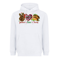 Peace Love Tacos Mexico Heavyweight Hoodie | Teevron