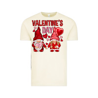 Vintage Arctic valentines day with gnomies Vintage Tee - NancyCooperArtShop