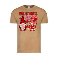 Vintage Camel valentines day with gnomies Vintage Tee - NancyCooperArtShop