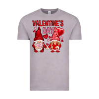 Vintage Zinc valentines day with gnomies Vintage Tee - NancyCooperArtShop