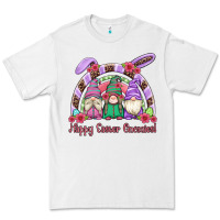 White happy easter gnomies rainbow Premium Tee - Artiststas