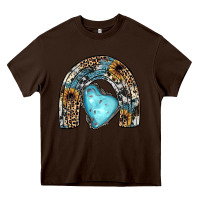 Chocolate Brown sunflower gemstone rainbow Heavy Core Tee - JahusDesignShop
