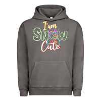 Pigment Tornado T am SNOW CUTE Urban Hoodie - CowhideDigitalArt