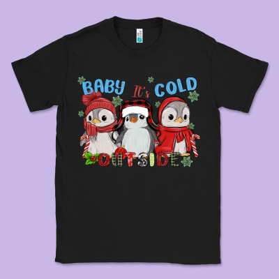 Baby ıt's Cold Outside Classic Tee Designed By Maliassmallbusiness