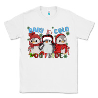 White baby ıt's cold outside Classic Tee - MaliasSmallBusiness
