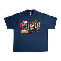 Navy para squad Urban Heavy Tee - NancyCooperArtShop