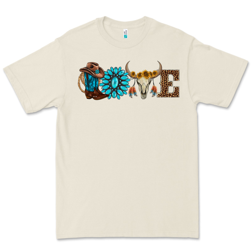 Western Love Premium Tee by AdoDesignShop | Teevron