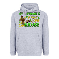 Heather Grey St. Patrick's know Jesus arose Heavyweight Hoodie - CowGirlArtShop