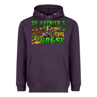 Plum St. Patrick's know Jesus arose Heavyweight Hoodie - CowGirlArtShop