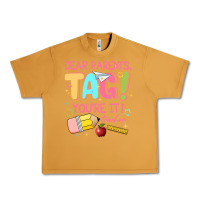 Peanut Butter dear parents tag youre it teacher Urban Heavy Tee - JahusDesignShop