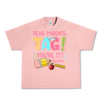 Salmon dear parents tag youre it teacher Urban Heavy Tee - JahusDesignShop