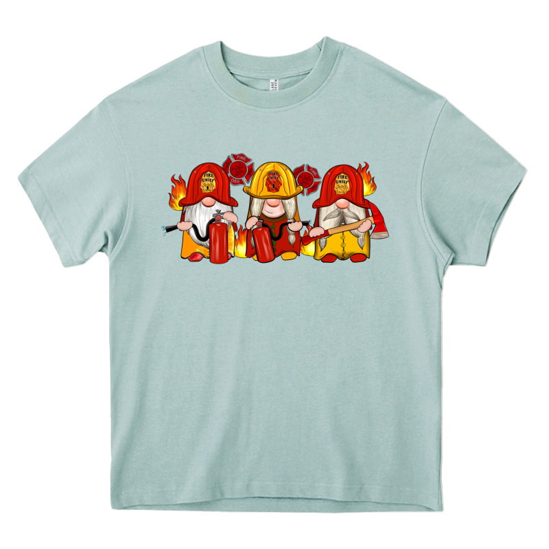 Firefighter Gnomes Heavy Core Tee by Artiststas | Teevron