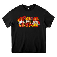 Black firefighter gnomes Heavy Core Tee - Artiststas