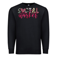 Black social worker Premium Sweatshirt - OliviaCreatesArt
