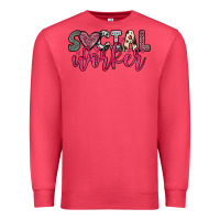 Social Worker Premium Sweatshirt | Teevron