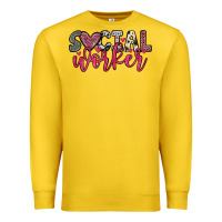 Lemon social worker Premium Sweatshirt - OliviaCreatesArt