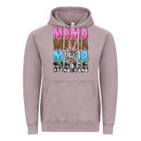 Vintage Zinc mama skeleton peace leopard pattern Vintage Hoodie - NancyCooperArtShop