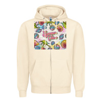 Sandshell summer vibes with sea shells Zipper Hoodie - TumblerDesignByShophia