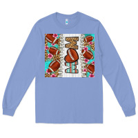 Colony Blue american football mom Long Sleeve Tee - LillyAllenDesigns