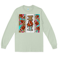 Matcha american football mom Long Sleeve Tee - LillyAllenDesigns