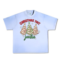 Grape Ice christmas tree junkie Urban Heavy Tee - MaliasSmallBusiness