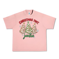 Salmon christmas tree junkie Urban Heavy Tee - MaliasSmallBusiness