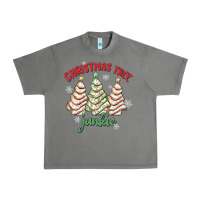 Tornado christmas tree junkie Urban Heavy Tee - MaliasSmallBusiness