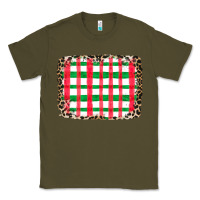 Army Green Christmas Pattern Classic Tee - CowhideDigitalArt