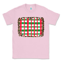 Bubblegum Pink Christmas Pattern Classic Tee - CowhideDigitalArt