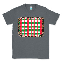 Charcoal Heather Christmas Pattern Classic Tee - CowhideDigitalArt