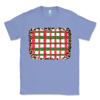 Colony Blue Christmas Pattern Classic Tee - CowhideDigitalArt