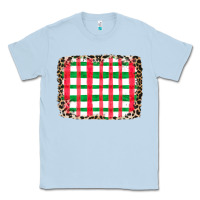 Dusty Blue Christmas Pattern Classic Tee - CowhideDigitalArt