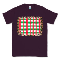 Plum Christmas Pattern Classic Tee - CowhideDigitalArt