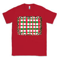 Red Christmas Pattern Classic Tee - CowhideDigitalArt