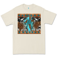 Bone gemstone leopard cross Premium Tee - AdoDesignShop