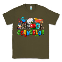 Army Green school counselor Classic Tee - NancyCooperArtShop