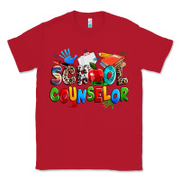 Red school counselor Classic Tee - NancyCooperArtShop