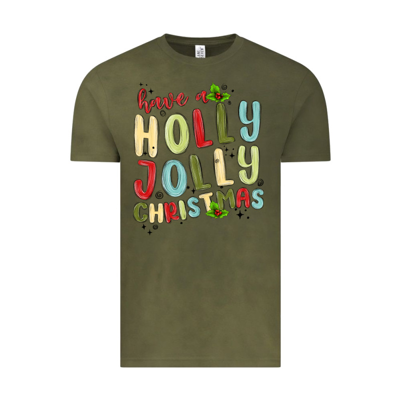 Have A Holly Jolly Christmas Vintage Tee by MaliasSmallBusiness | Teevron