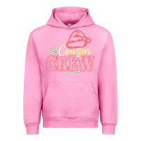 Fuchsia Pink cousin crew Urban Hoodie - CowhideDigitalArt