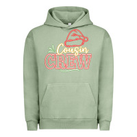 Pigment Oil Green cousin crew Urban Hoodie - CowhideDigitalArt