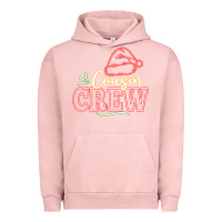 Pigment Salmon cousin crew Urban Hoodie - CowhideDigitalArt