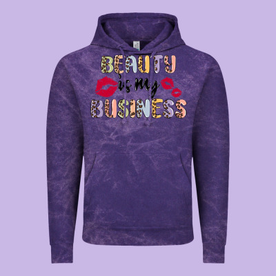 Beauty Is My Business Vintage Hoodie Designed By Maliassmallbusiness