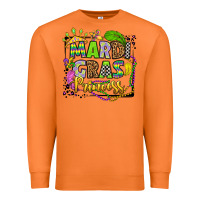 Carrot mardi gras princess Premium Sweatshirt - OliviaCreatesArt
