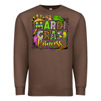 Chestnut mardi gras princess Premium Sweatshirt - OliviaCreatesArt