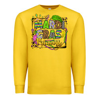 Lemon mardi gras princess Premium Sweatshirt - OliviaCreatesArt