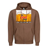 Chestnut the cool dad and beer Zipper Hoodie - TumblerDesignByShophia