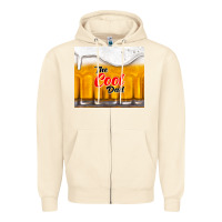 Sandshell the cool dad and beer Zipper Hoodie - TumblerDesignByShophia