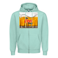 Seafoam the cool dad and beer Zipper Hoodie - TumblerDesignByShophia