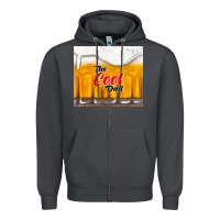 Smoke the cool dad and beer Zipper Hoodie - TumblerDesignByShophia
